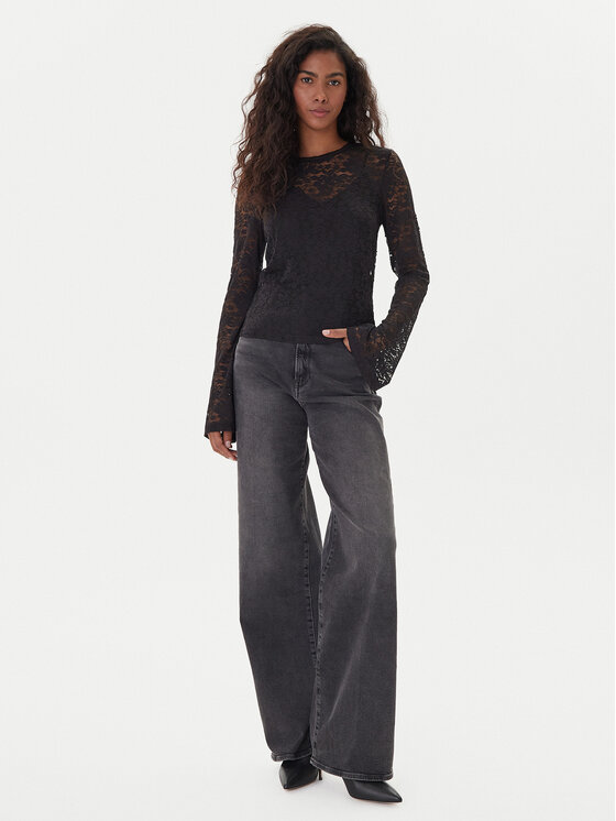 Vero Moda Vero Moda Блузка Kanya 10336176 Чорний Regular Fit