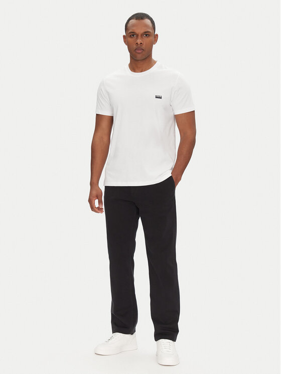BOSS BOSS Chinosy 50534378 Czarny Regular Fit