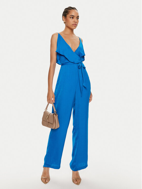 Vila Vila Salopetă Jessi 14096309 Albastru Regular Fit