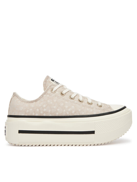 Converse Converse Tornacipő Chuck Taylor All Star Lift Double Stack Platform Deer A17884C Bézs