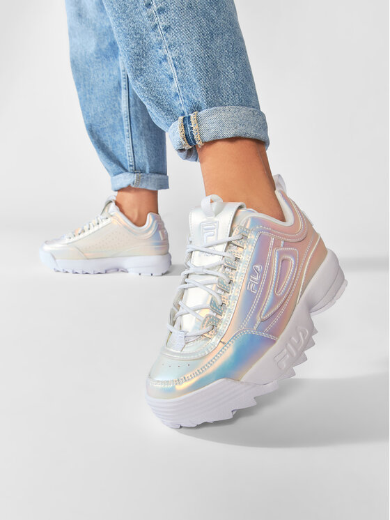 Scarpe fila disruptor argento online