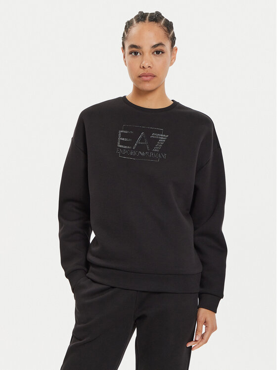 EA7 Emporio Armani EA7 Emporio Armani Trenirka 6DTV61 TJUXZ 1200 Črna Regular Fit