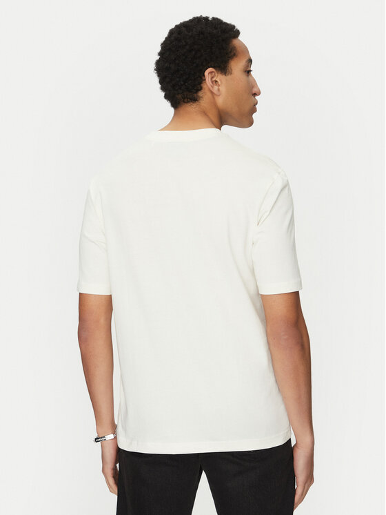HUGO HUGO T-krekls Nutongo 50533391 Balts Regular Fit