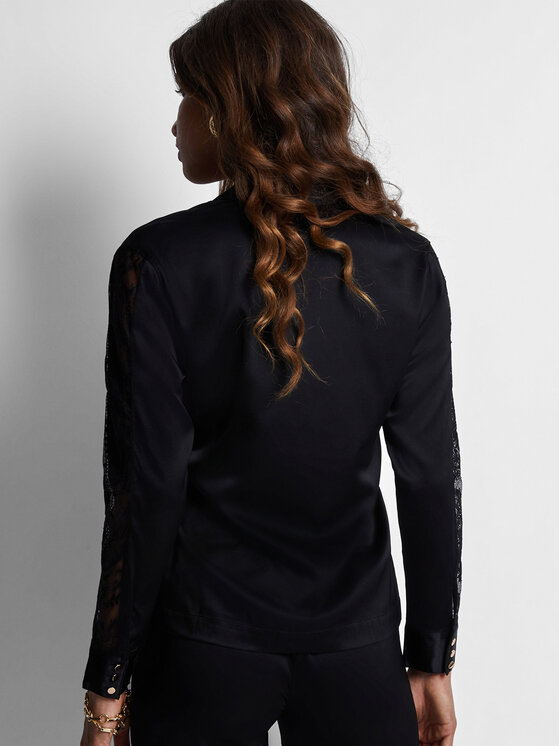 Aubade Aubade Maglietta del pigiama 2S44 Nero Regular Fit