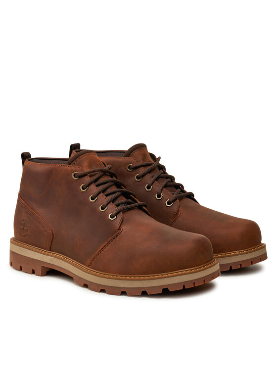 Timberland Timberland Kotníková obuv BRITTON ROAD MID CHUKKA WP TB0A69TWEM61 Hnědá