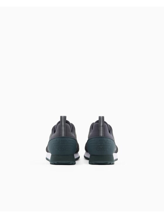 EA7 Emporio Armani EA7 Emporio Armani Sneakersy X8X027-XK050-U455 Zielony