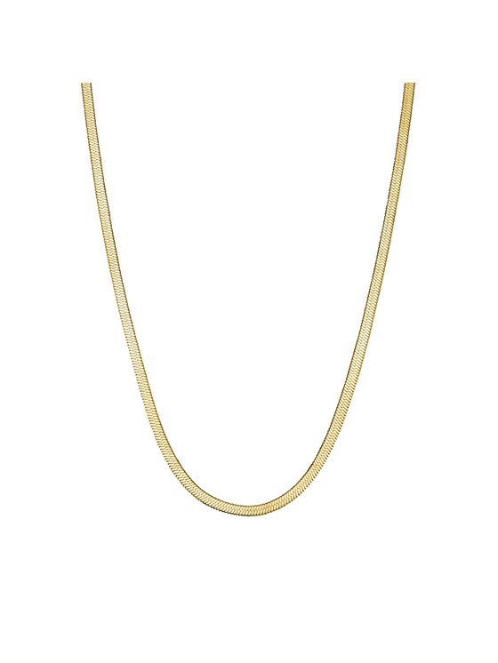 Rosefield Rosefield Naszyjnik Snake Necklace Gold Złoty
