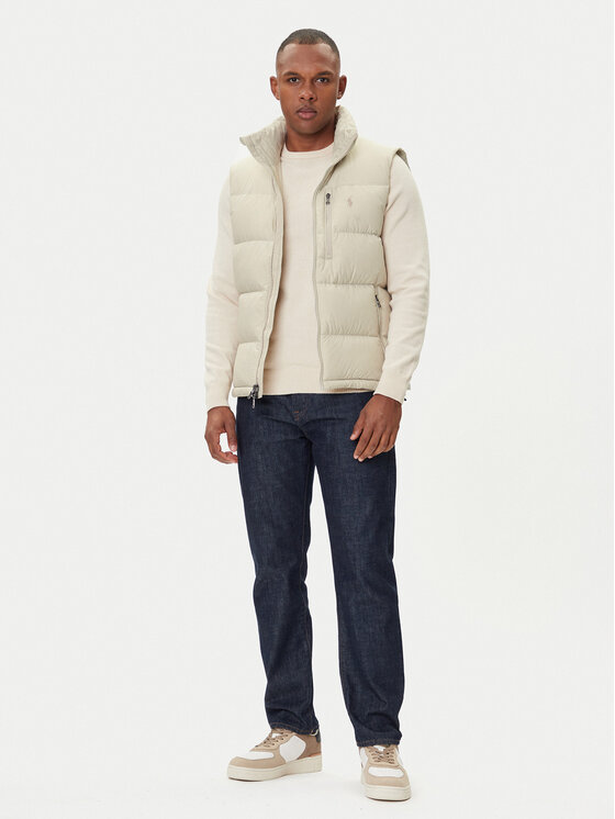 Polo Ralph Lauren Polo Ralph Lauren Mellény 710968283006 Bézs Regular Fit