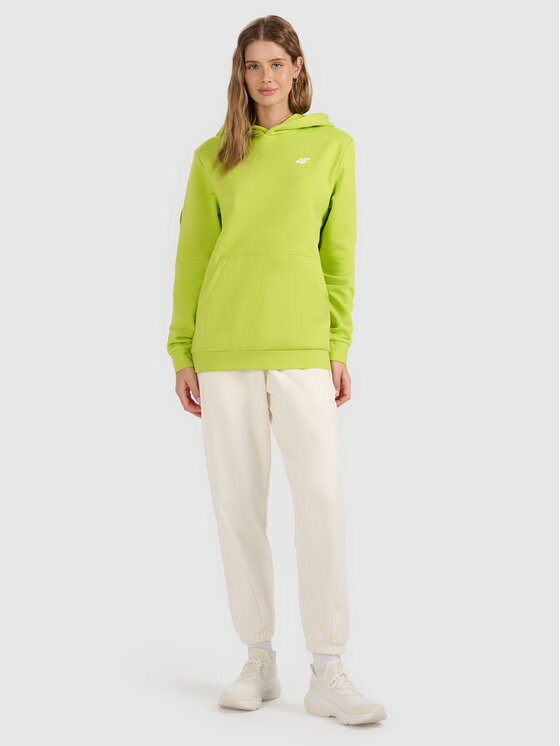 4F 4F Bluza TEAMWEAR Zielony Regular Fit