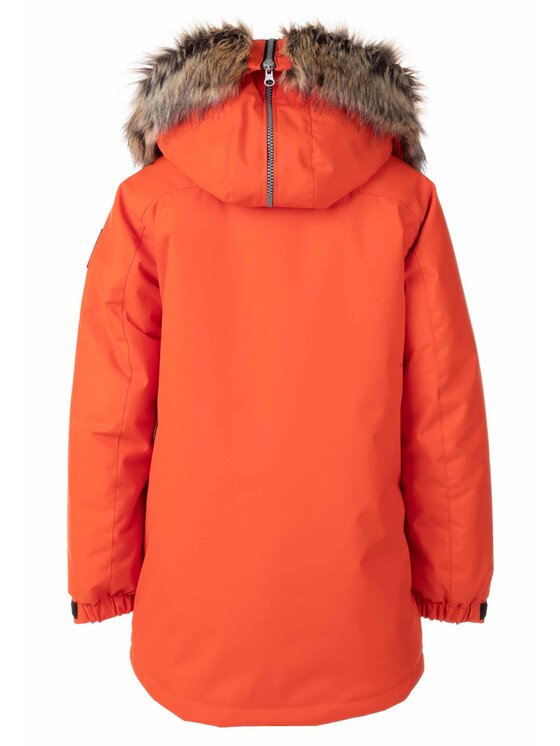 Lenne Lenne Kurtka anorak 22368-455 Pomarańczowy Basic Fit