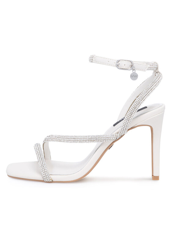 Nine West Nine West Sandały WFA2675-1 Biały
