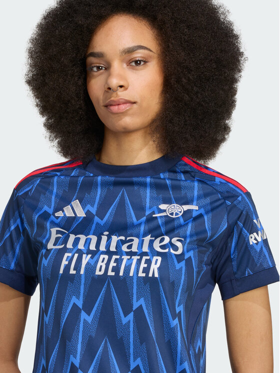 adidas adidas Koszulka techniczna Arsenal 25/26 Away Jersey Błękitny Regular Fit