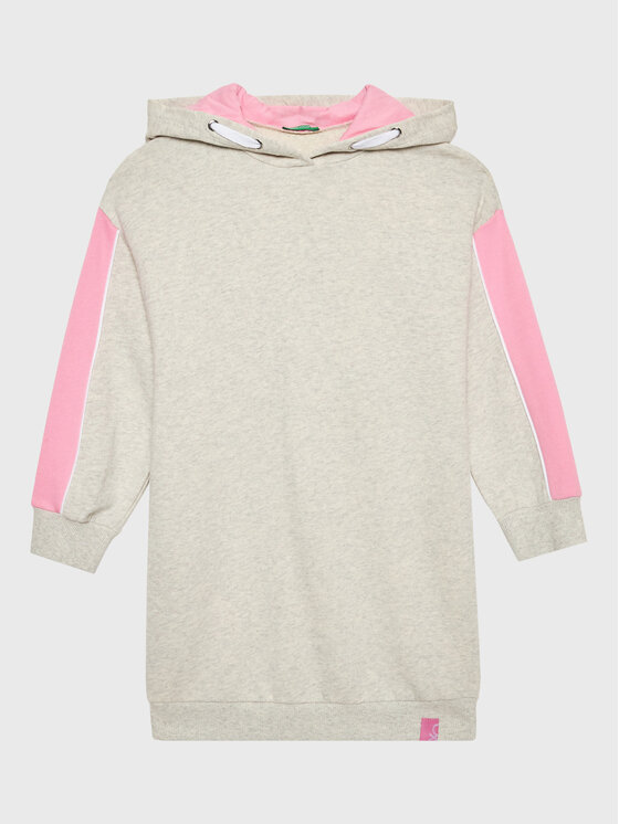 United Colors Of Benetton United Colors Of Benetton Ежедневна рокля 3J68CV00B Сив Regular Fit