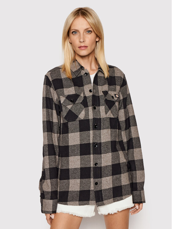 Dickies Dickies Сорочка Unisex New Sacramento DK0A4XDZGYM Сірий Regular Fit