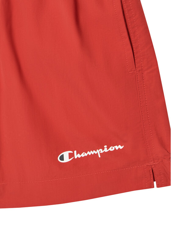 Champion Champion Plavecké šortky 306772 Červená Regular Fit
