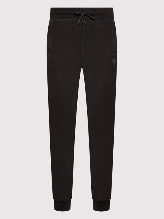 Guess Guess Παντελόνι φόρμας Z2YB22 KAIJ1 Μαύρο Regular Fit