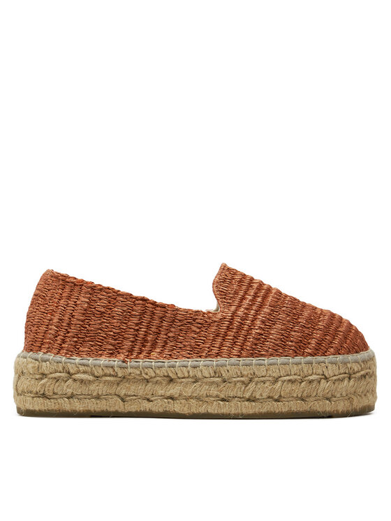 Manebi Manebi Espadrile Yucatan Double Sole Espadrilles G 0.9 D0 Portocaliu