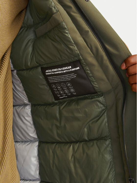 Jack&Jones Jack&Jones Parka Keen 12258403 Πράσινο Regular Fit