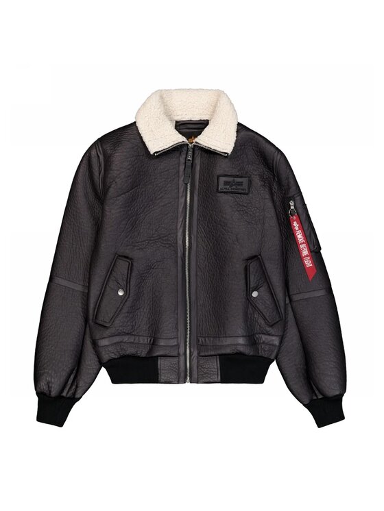 Alpha Industries Alpha Industries Kurtka bomber AI.268129 Czarny Regular Fit