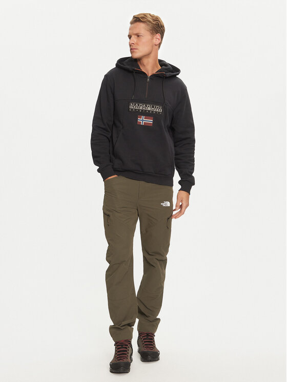 Napapijri Napapijri Суитшърт Burgee NP0A4I5E Черен Regular Fit