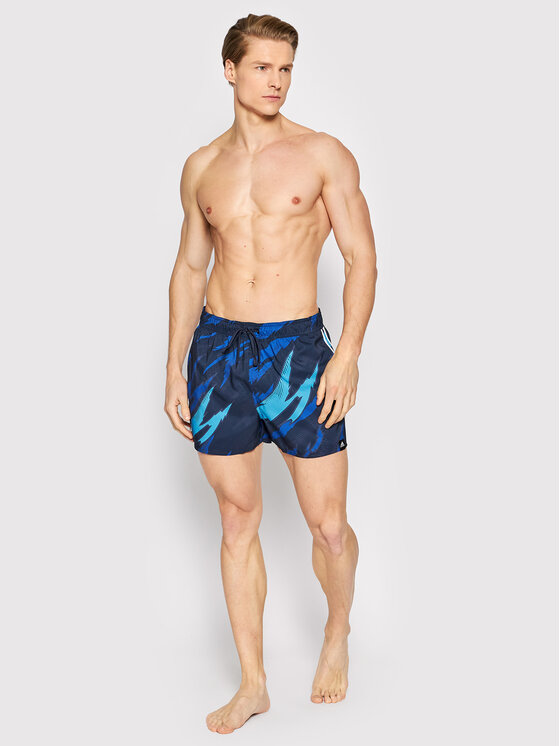 adidas adidas Badeshorts Very Length Graphic HA1368 Dunkelblau Regular Fit