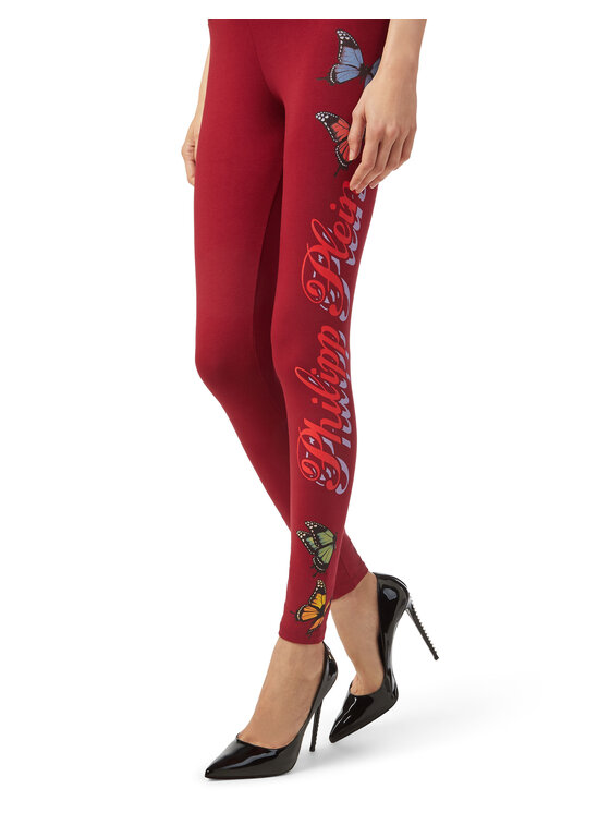 PHILIPP PLEIN PHILIPP PLEIN Leggings 30930 Bordeaux