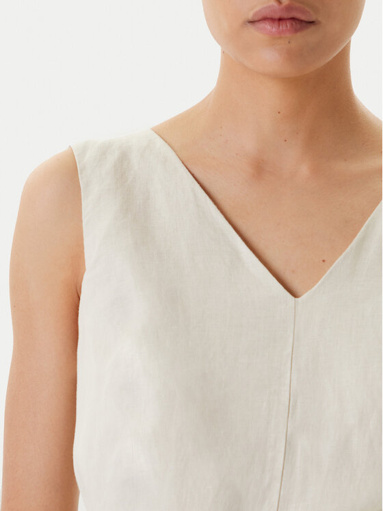United Colors Of Benetton United Colors Of Benetton Kombinezon 4AGHDT00E Beżowy Wide Leg