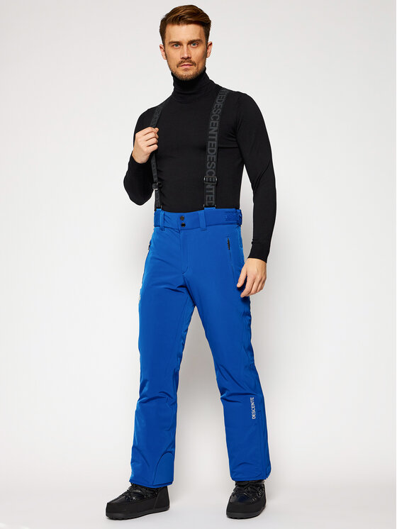 Pantaloni da sci Swiss DWMQGD40 Blu Tailored Fit