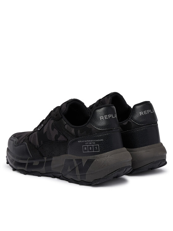 REPLAY REPLAY Sneakersy GMSP3.000.C0005T Czarny