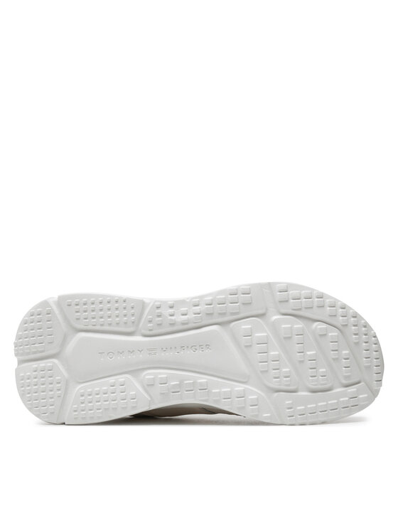 Tommy Hilfiger Tommy Hilfiger Sneakersy Modern Runner Best Lth Mix FM0FM04938 Beżowy