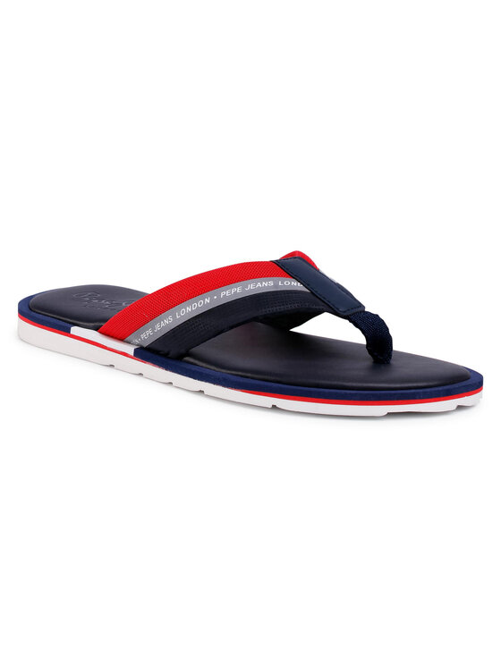 Pepe Jeans Pepe Jeans Žabky Barrel Reflective PMS90074 Tmavomodrá