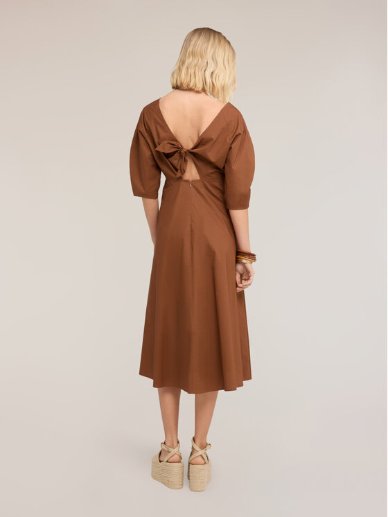 Motivi Motivi Abito da sera 7034Q003568N022 Marrone A-Line Fit