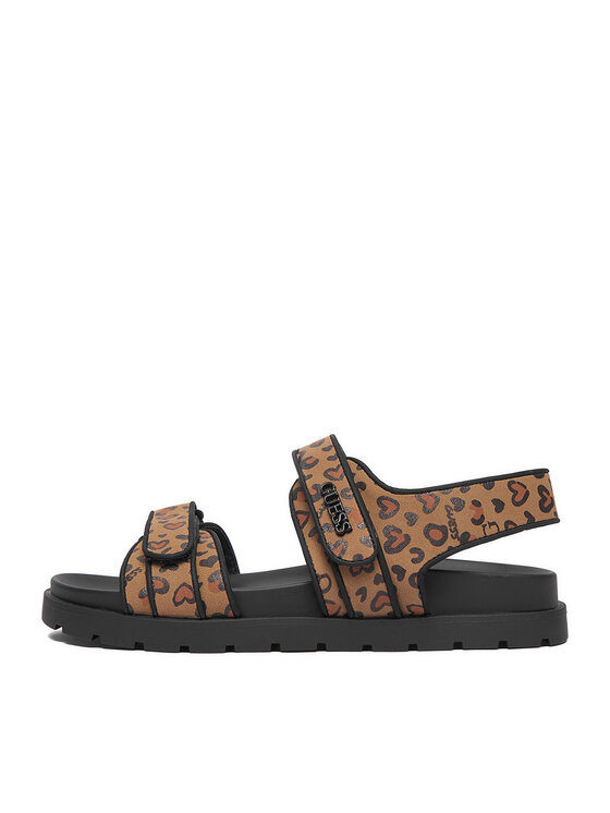 Guess Guess Szandál CEO-CS6702-05 Barna