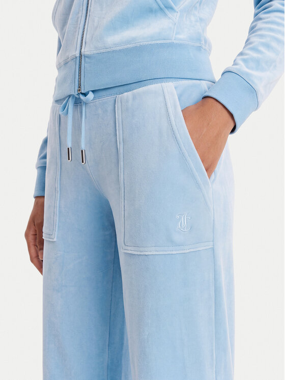 Juicy Couture Juicy Couture Sportinės kelnės Layla JCSEBJ001 Žydra Flared Leg