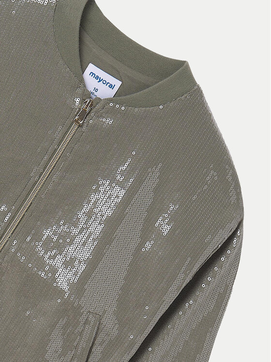 Mayoral Mayoral Bundy bomber 6403 Zelená Regular Fit