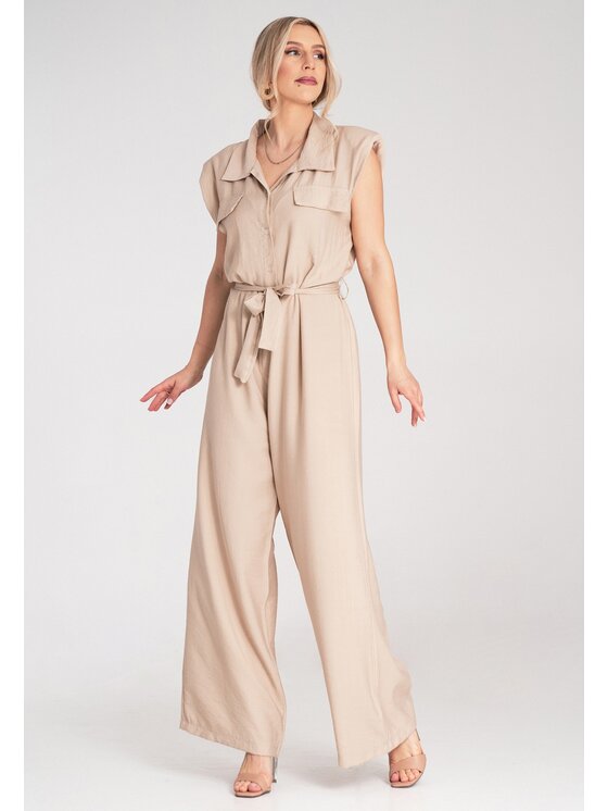 FIGL FIGL Overal M1176 Béžová Regular Fit