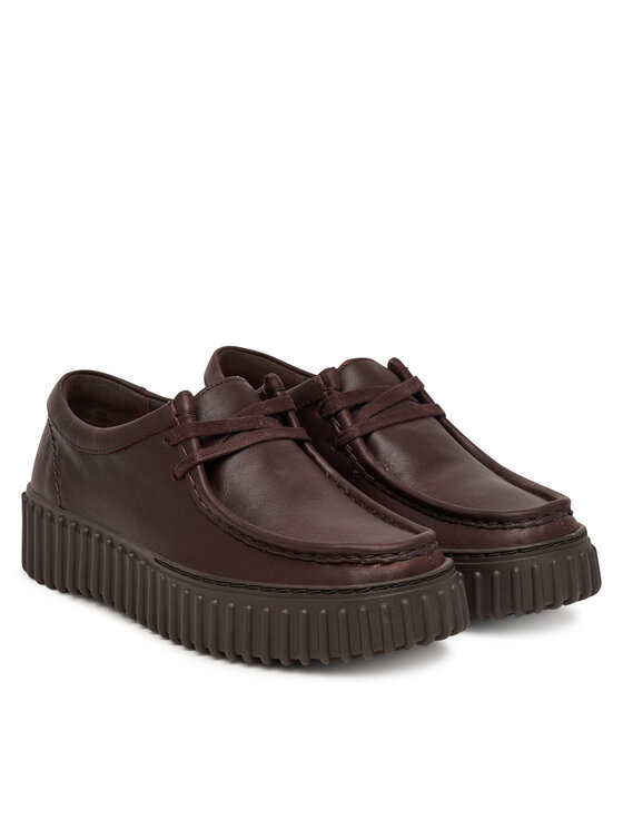 Clarks Clarks Cipele Torhill Bee 26327768 Tamno smeđa
