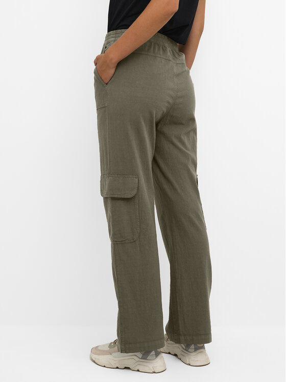 Kaffe Kaffe Hlače Naya 10508358 Zelena Regular Fit