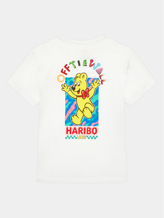 Vans Vans T-Shirt HARIBO VN000778 Λευκό Regular Fit