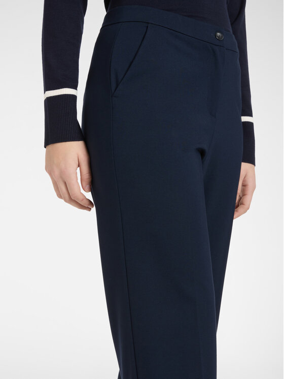 Elena Mirò Elena Mirò Pantaloni di tessuto P801P000340N034 Blu Regular Fit