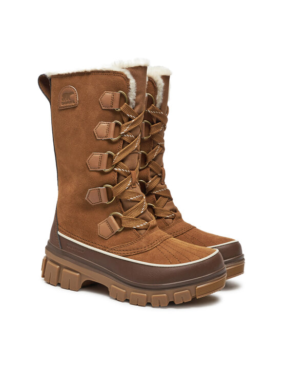 Sorel Sorel Škornji za sneg Torino V Tall Wp Outdry 2106691242 Rjava