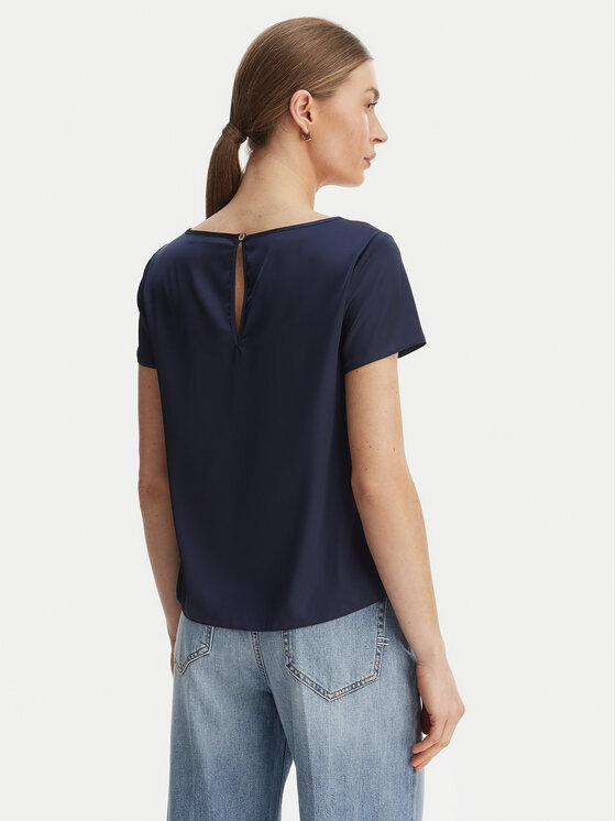 Rinascimento Rinascimento Blúzka CFC0127880003 Tmavomodrá Regular Fit