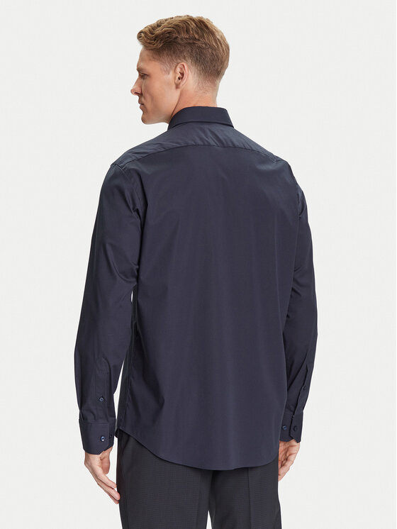 BOSS BOSS Cămașă H-Joe 50545075 Bleumarin Regular Fit