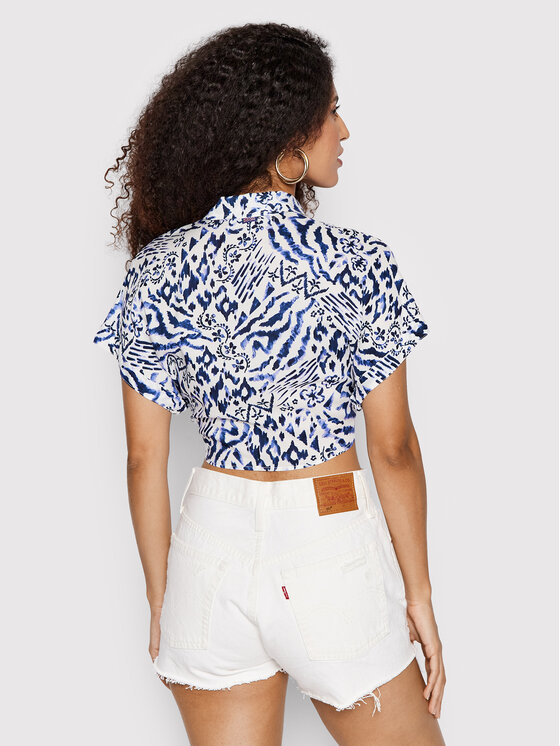 Banana Moon Banana Moon Cămașă Kaimi Aqualiday KBN74 Bleumarin Relaxed Fit