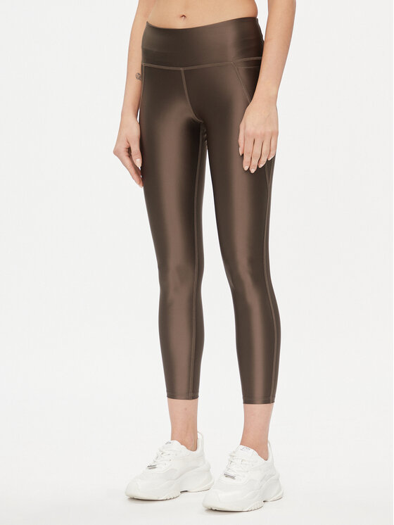 Reebok Legingi Lux IL4584 Zaļš Tight Fit