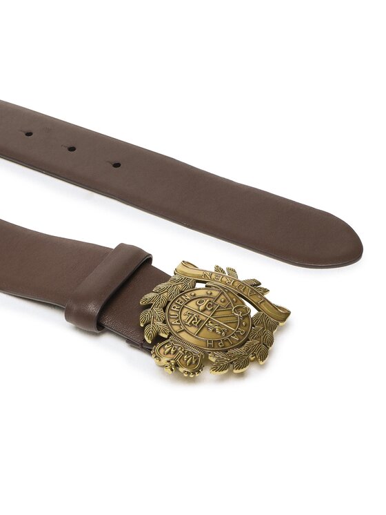 LAUREN RALPH LAUREN Lauren Ralph Lauren Cintura da donna Crest Belt 412883719001 Marrone