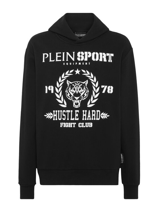 Plein Sport Plein Sport Bluza 13109 Czarny Regular Fit