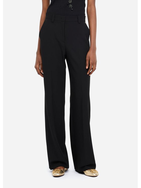 Liu Jo Liu Jo Pantaloni di tessuto CF5418T22002222C Nero Regular Fit