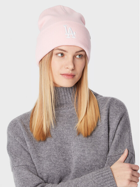 47 Brand 47 Brand Mütze Mlb Los Angeles Dodgers Haymaker 47 Cuff Knit B-HYMKR12ACE-PK Rosa