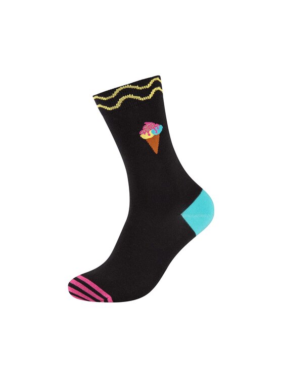 Fun Socks Fun Socks Skarpety wysokie unisex MOTIFS SOCKS 2P Kolorowy